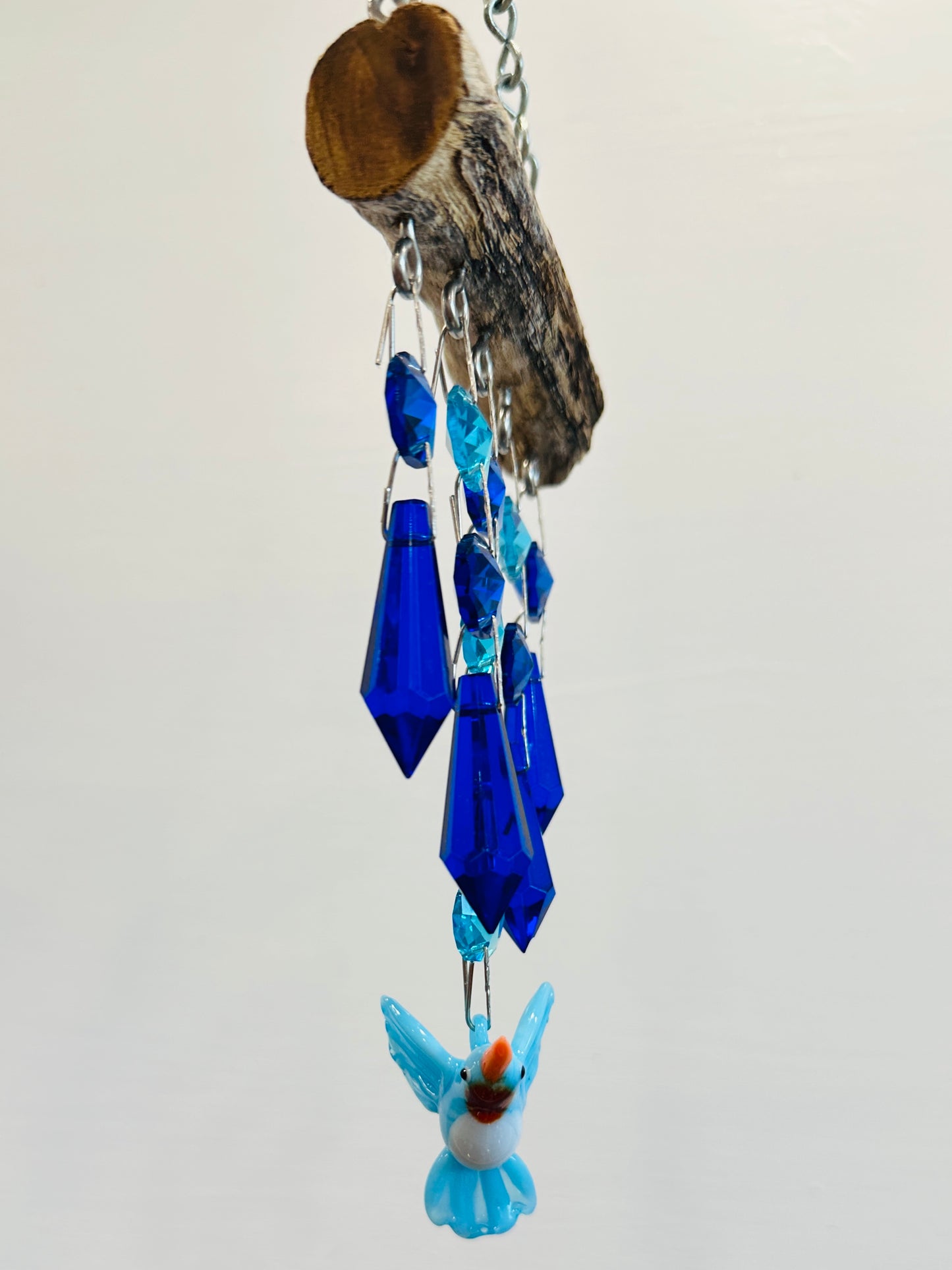 Blown Glass Hummingbird Dainty Dazzle Sun-catcher