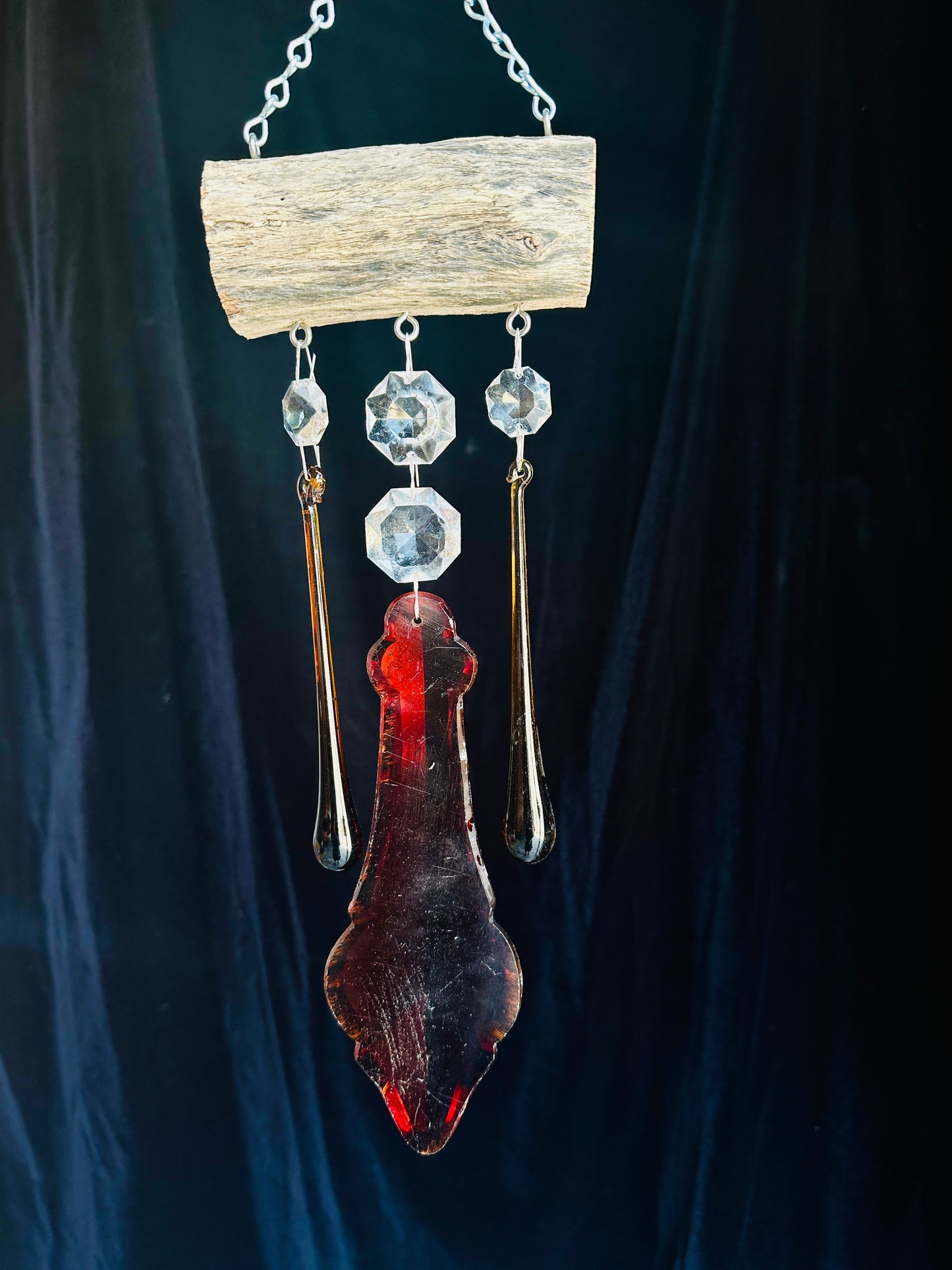 Antique Chandelier Crystal Suncatcher