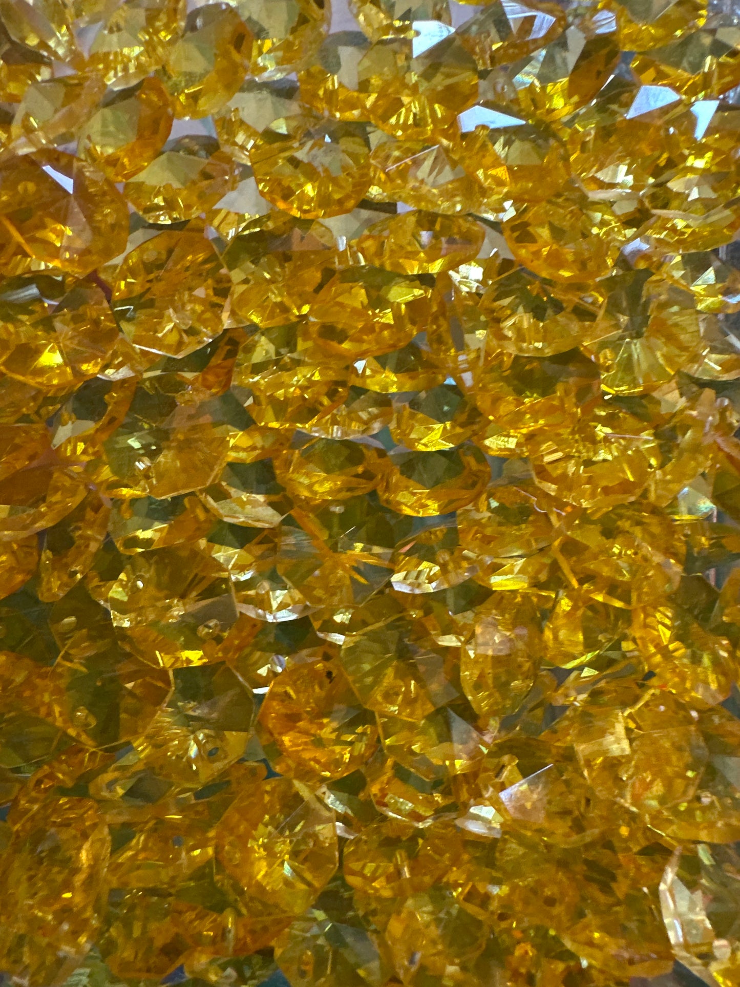 Natural Driftwood & Crystal Wind-chime Sun Catcher 3 Strand