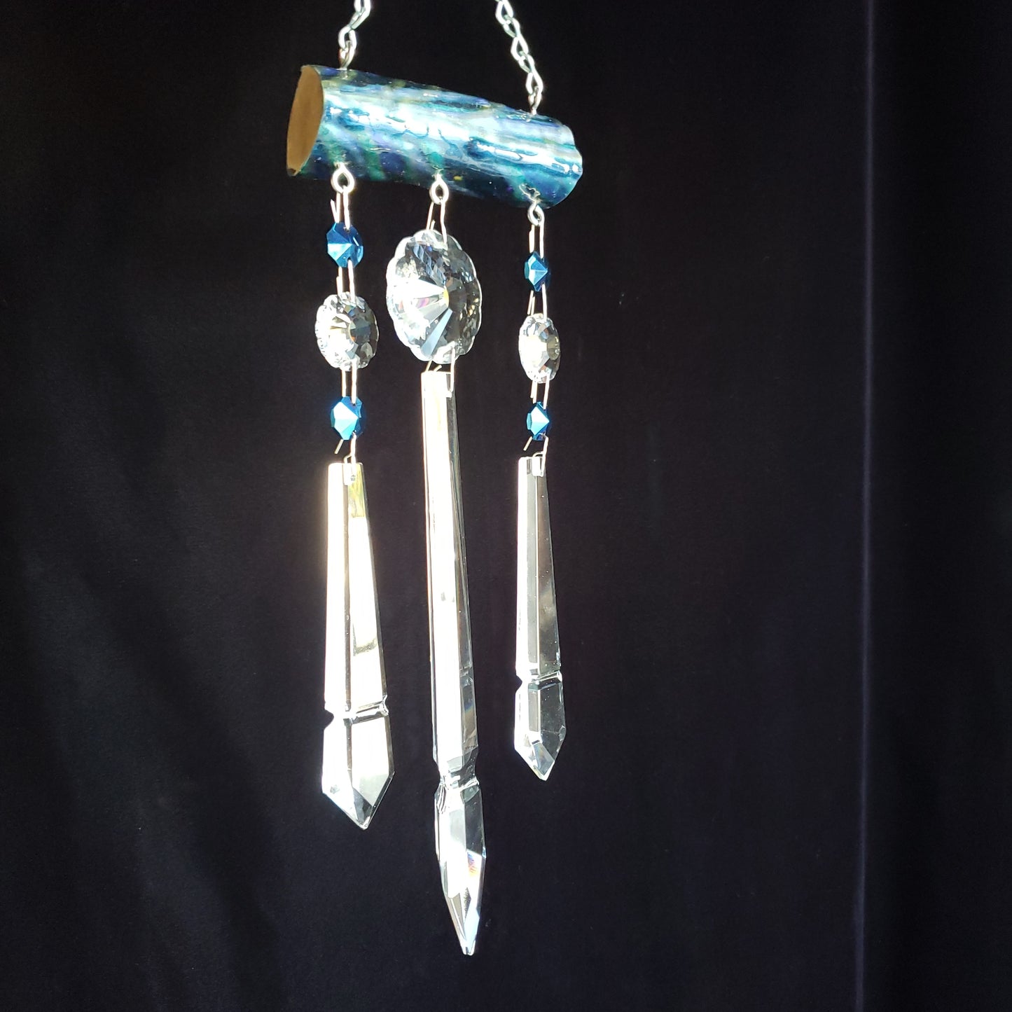 Chandelier crystal wind chime sun catcher