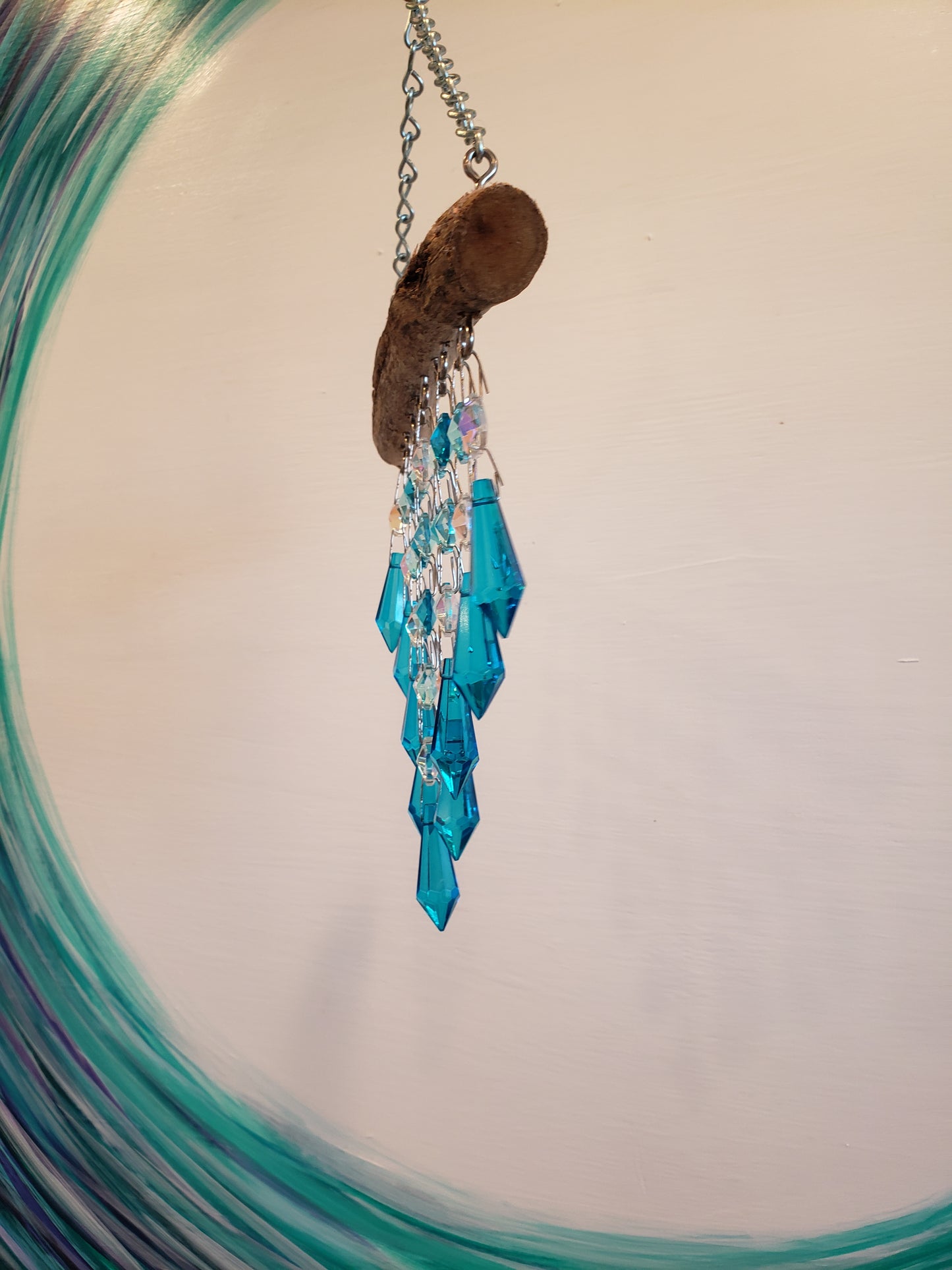 Chandelier crystal suncatcher