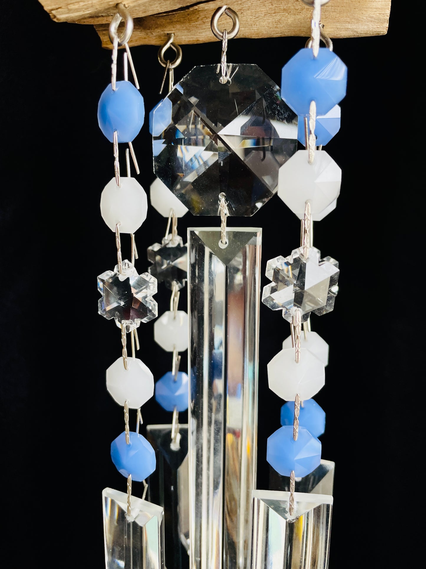 Chandelier crystal windchime suncatcher art