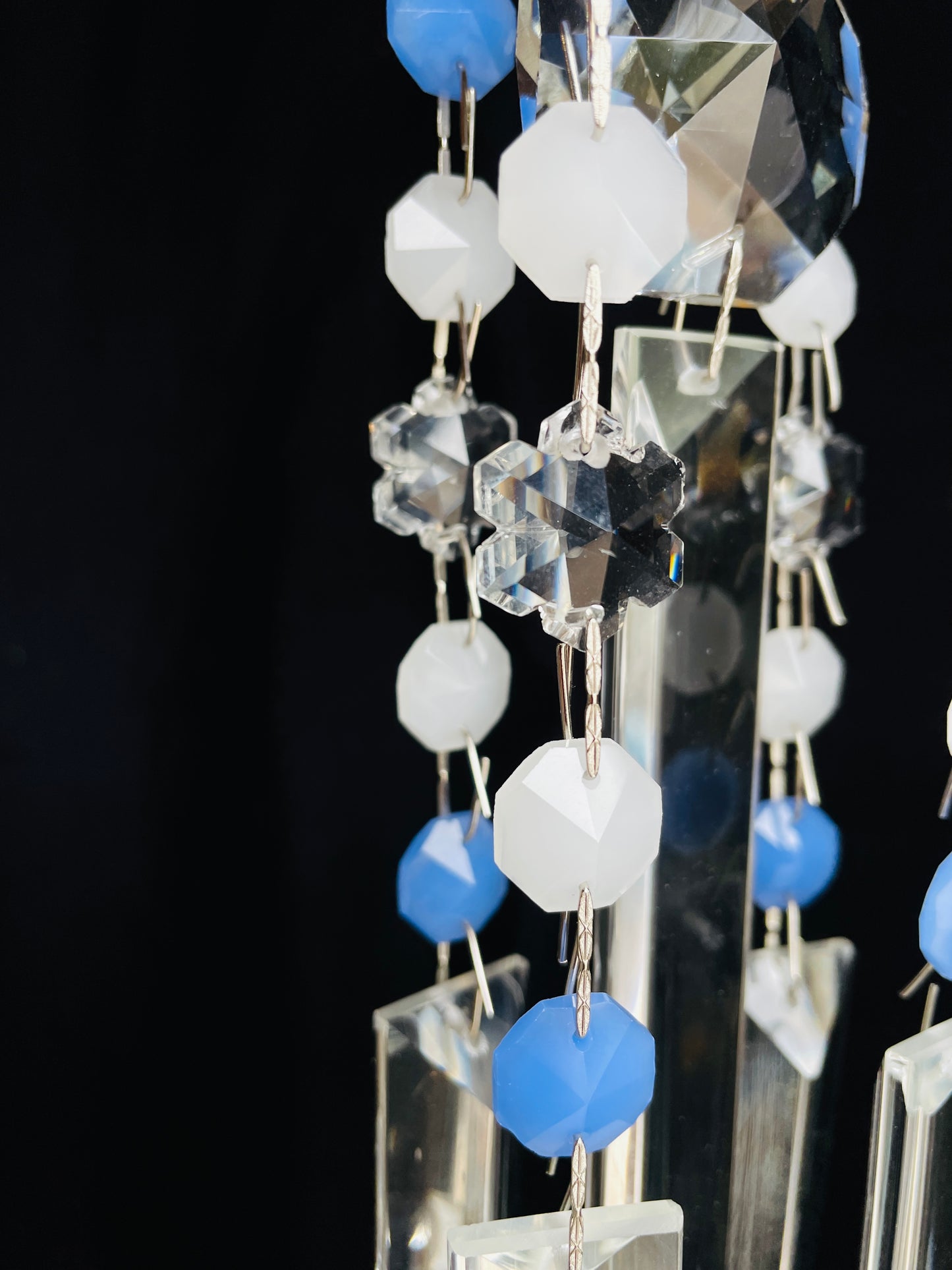 Chandelier crystal windchime suncatcher art