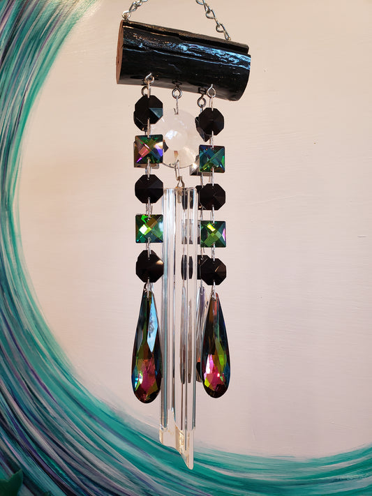 Unique one of a kind windchime suncatcher