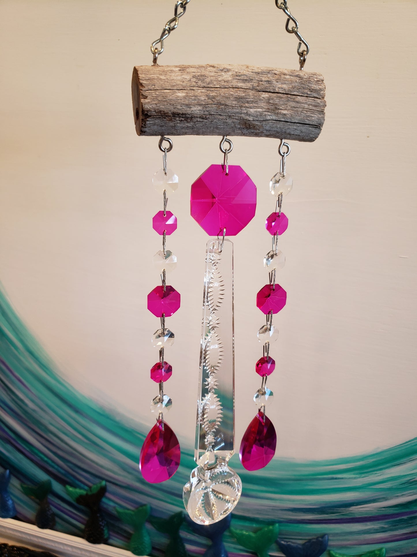 unique handmade gifts chandelier crystal windchime suncatcher 