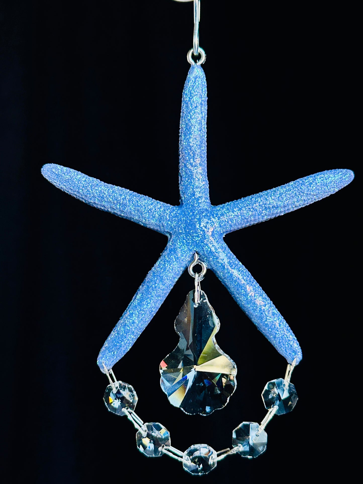 Real Starfish Dazzling Suncatcher
