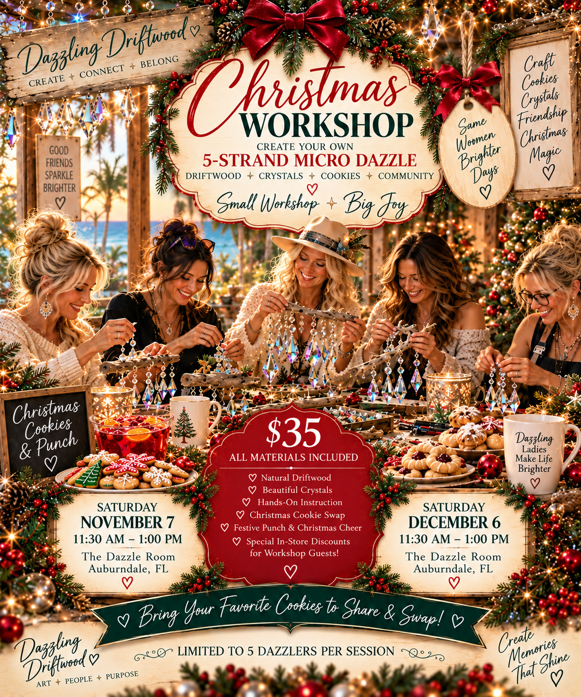 Dazzling Christmas Workshop