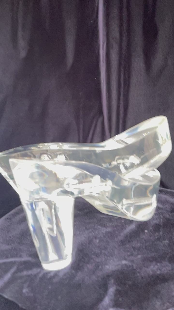 Dazzling Tootsies Clear Platform Heels Inspired by Marilyn Monroe Dazzling Driftwood Store