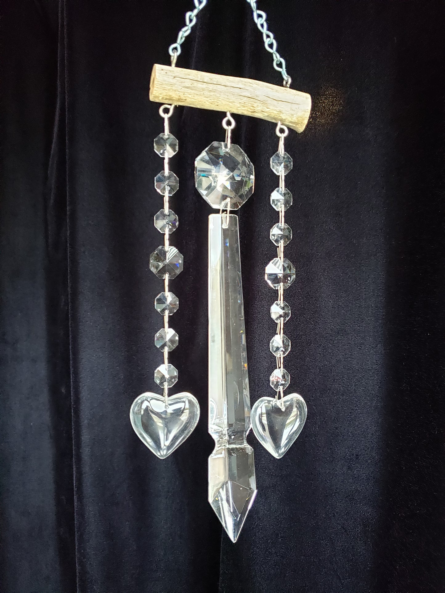 Clear windchime by Dazzling Driftwood