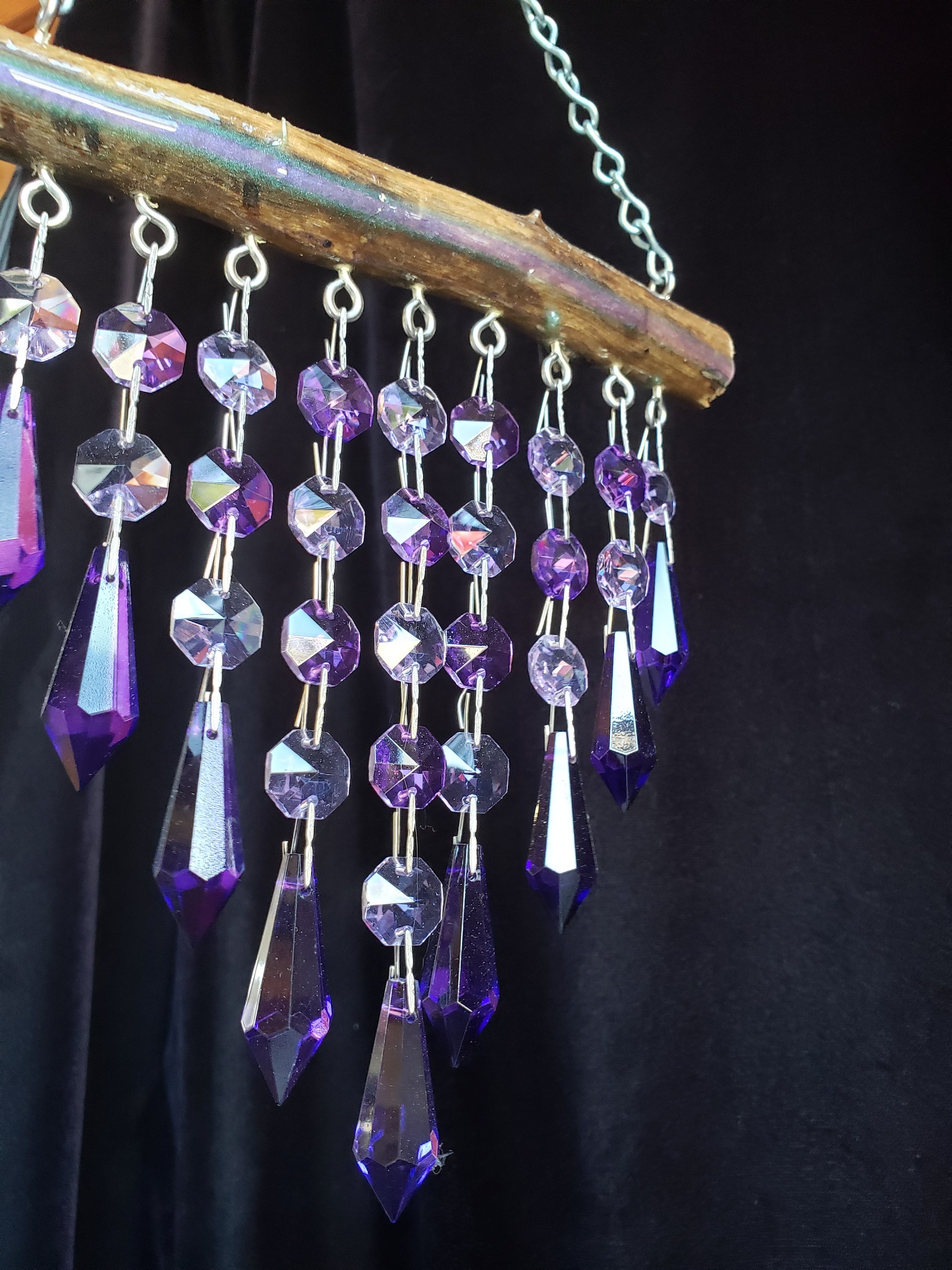 Dazzling driftwood suncatchers