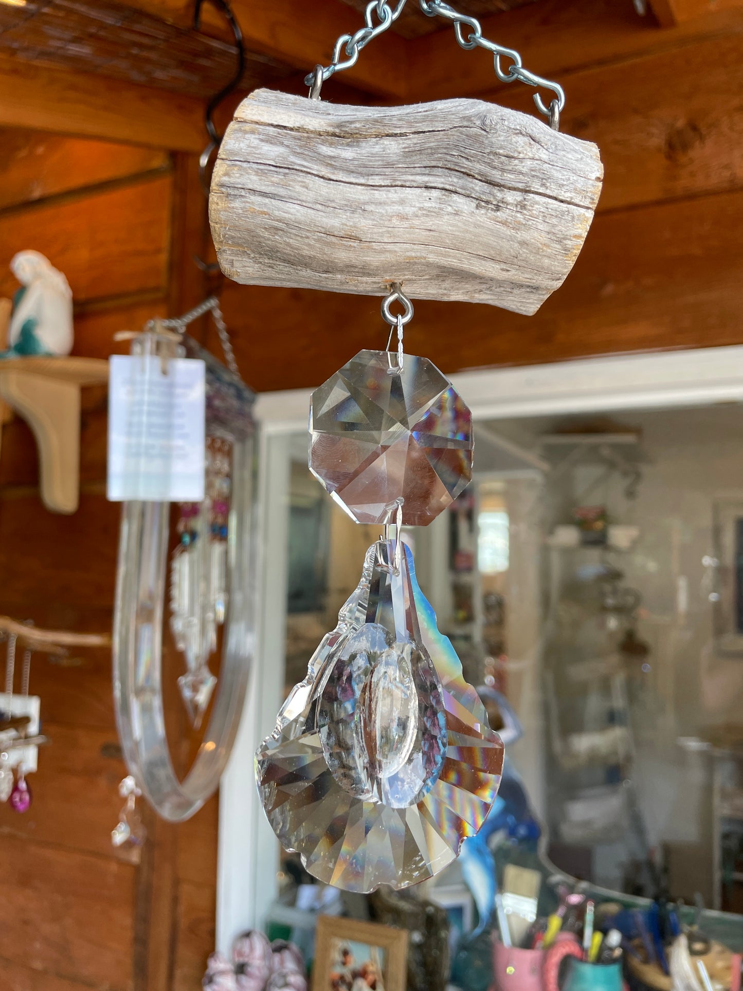 Dazzling Driftwood suncatcher 