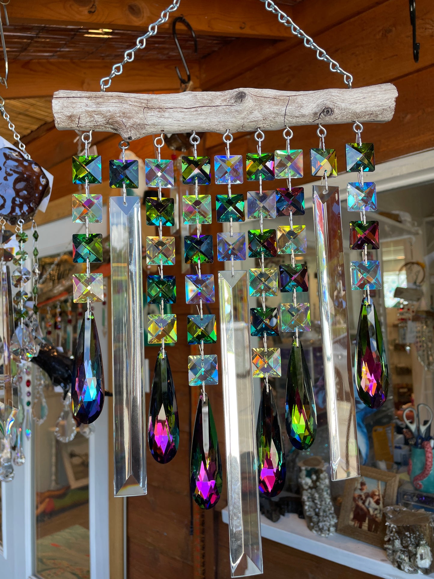 chandelier crystal windchime sun catcher Dazzling Driftwood