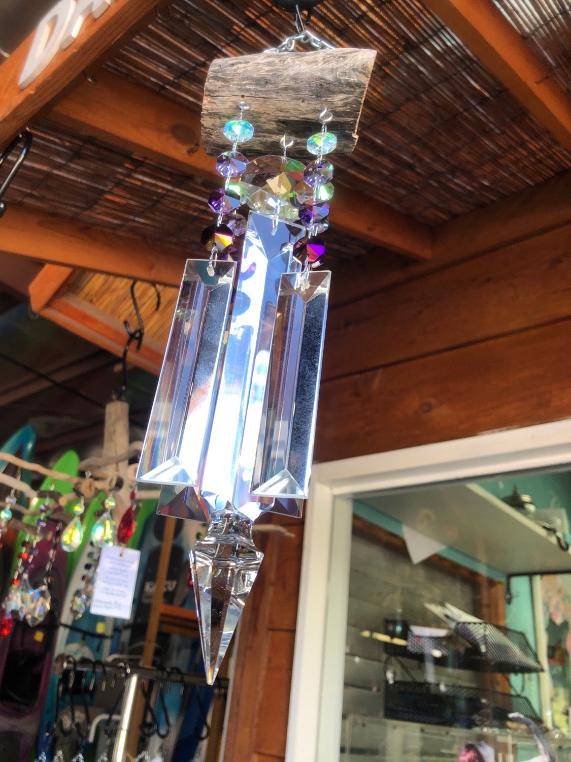 unique gifts dazzling driftwood chandelier crystal wind chime sun catchers