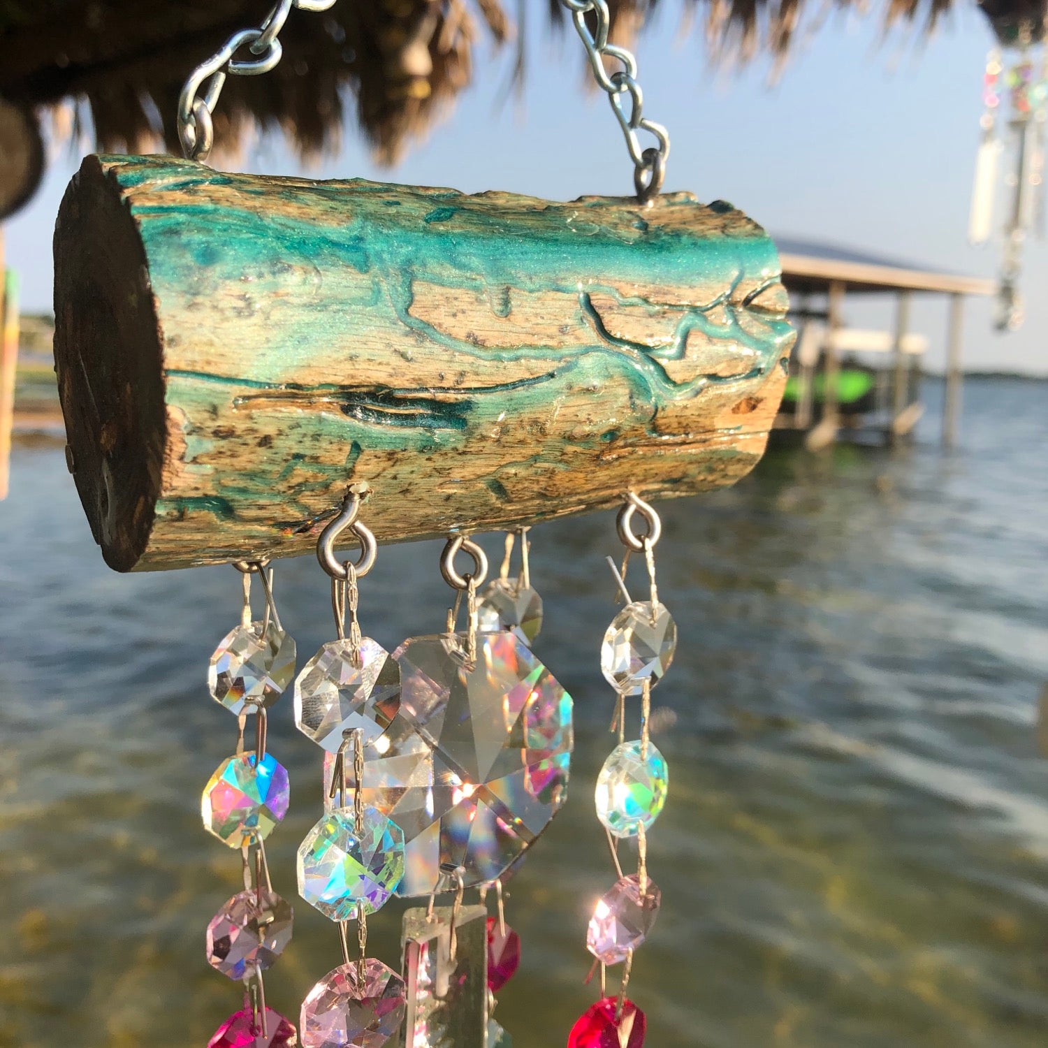 epoxy resin art dazzling driftwood