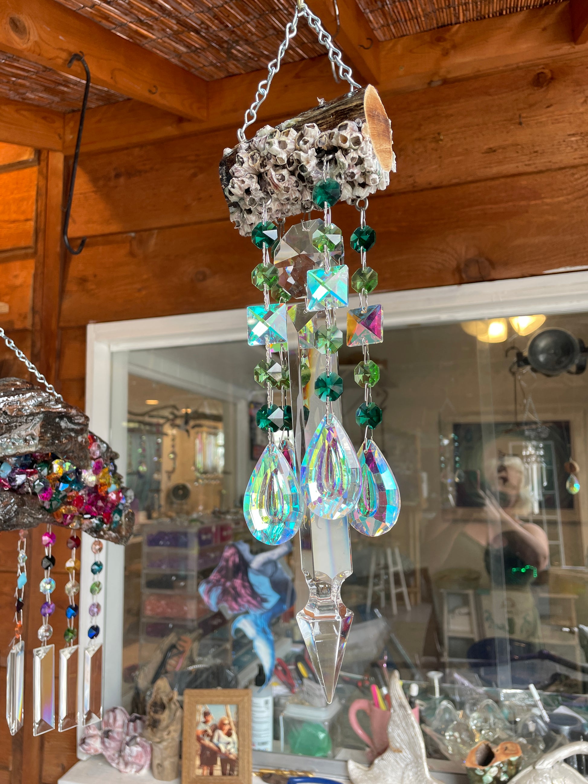 handmade windchime Dazzling Driftwood Auburndale Florida