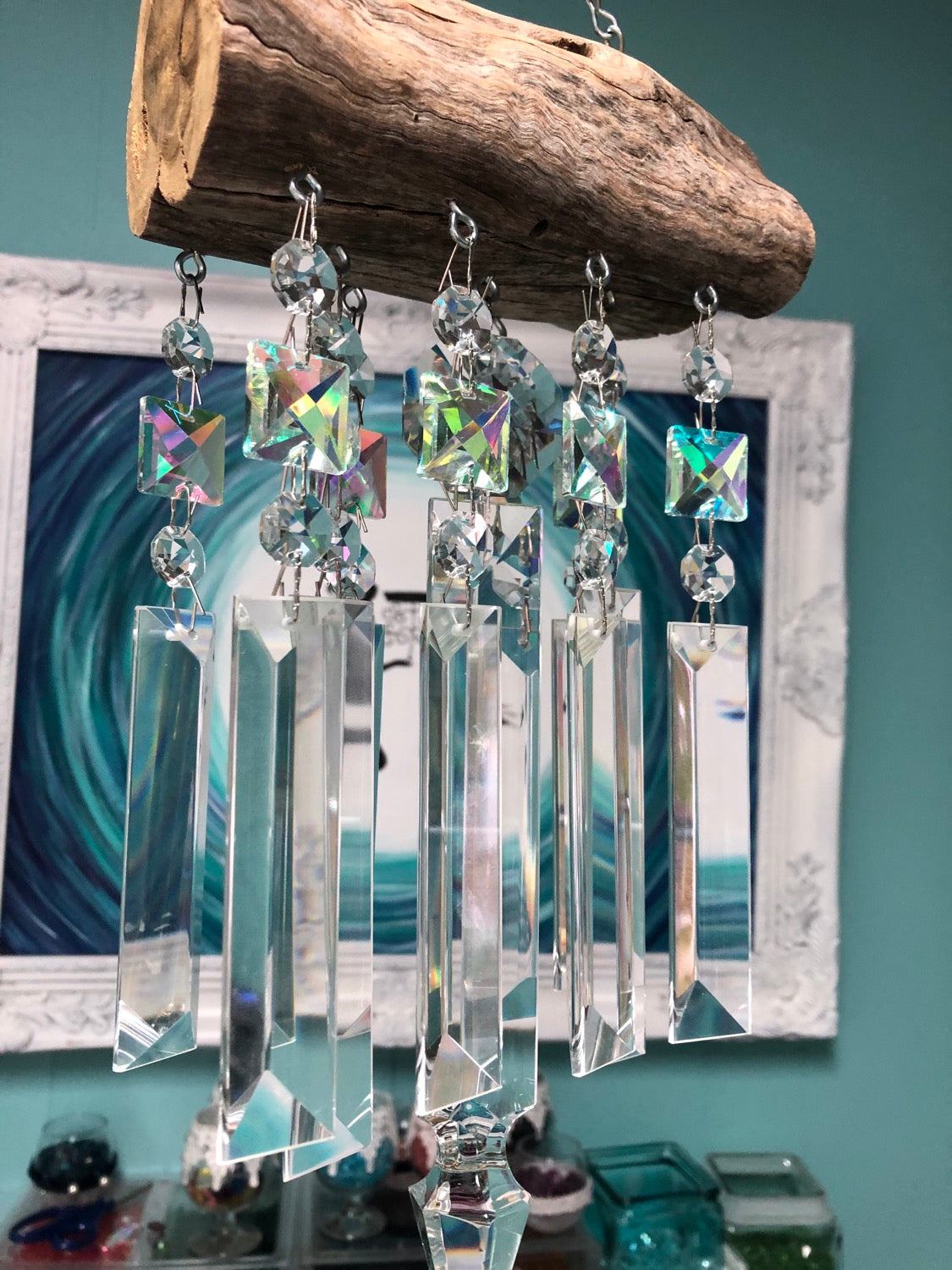 unique handmade gifts dazzling driftwood wind chime sun catchers