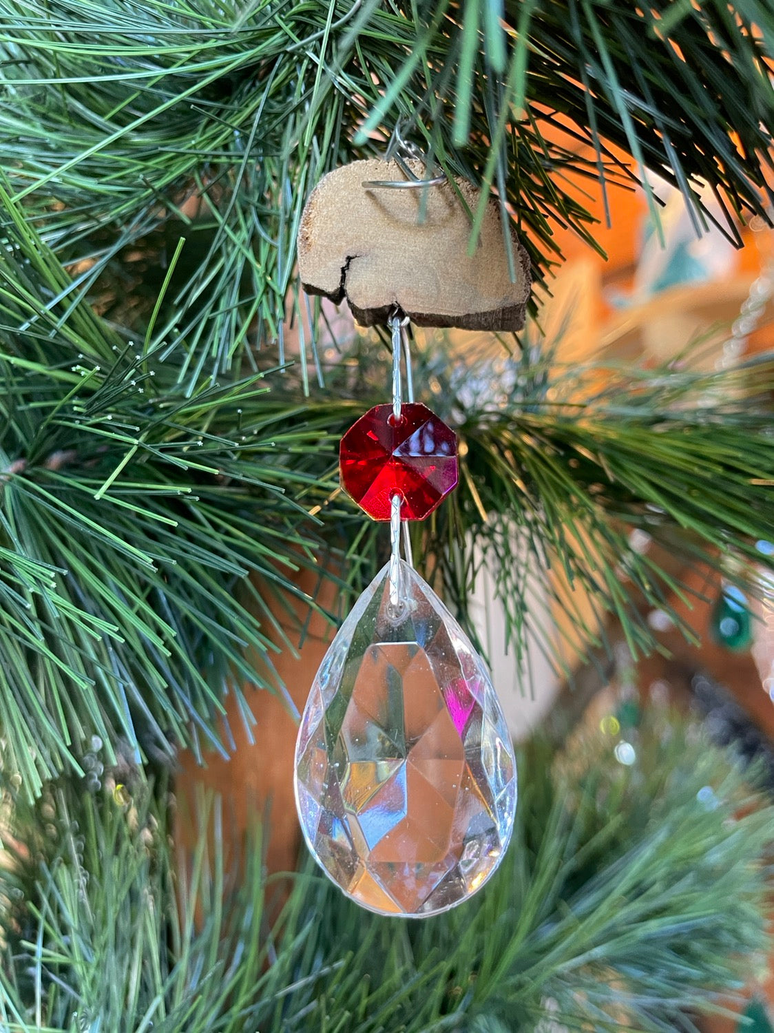 chandelier crystal ornaments by dazzling driftwood
