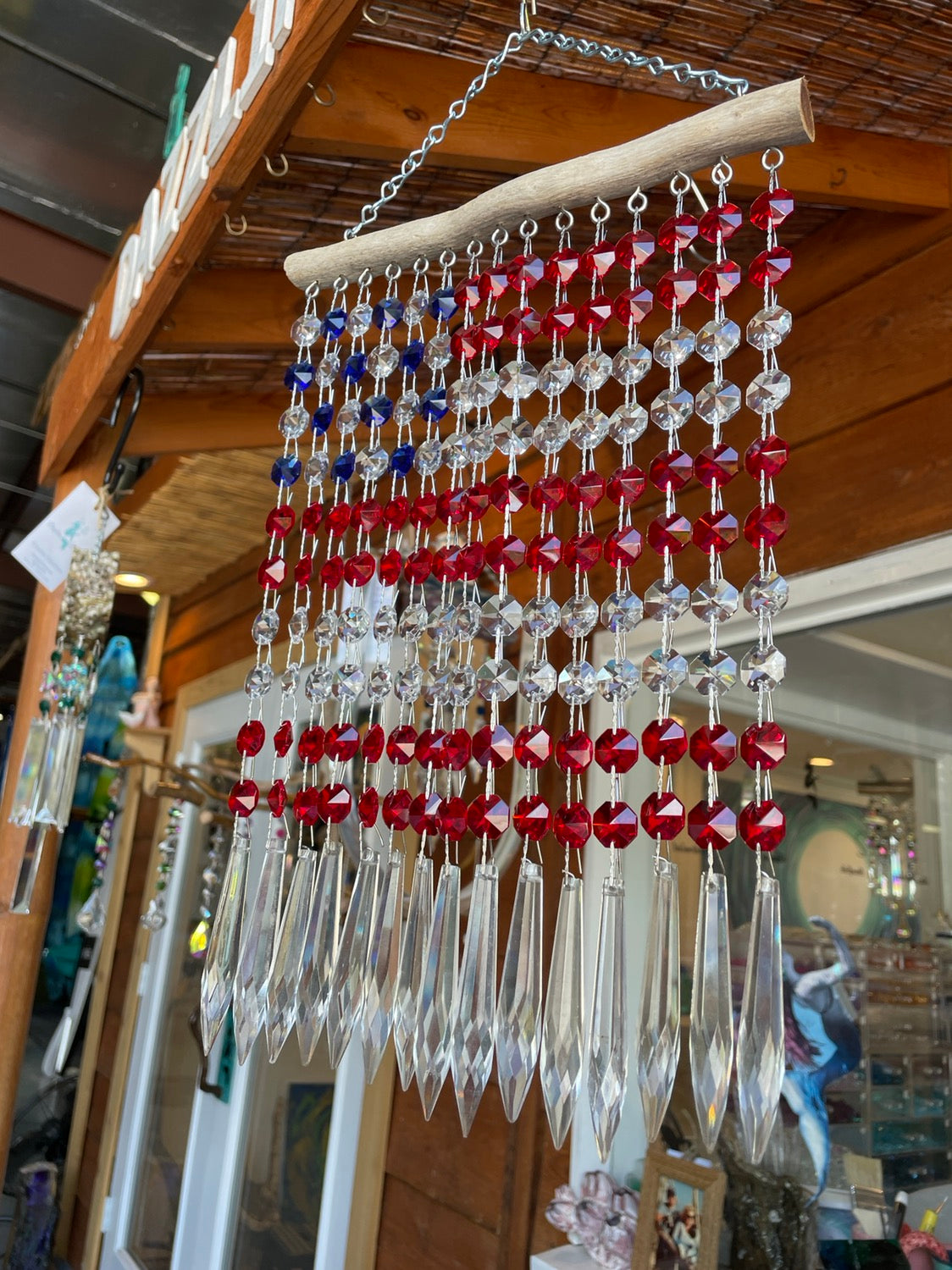 handmade American flag Dazzling Driftwood Auburndale Florida
