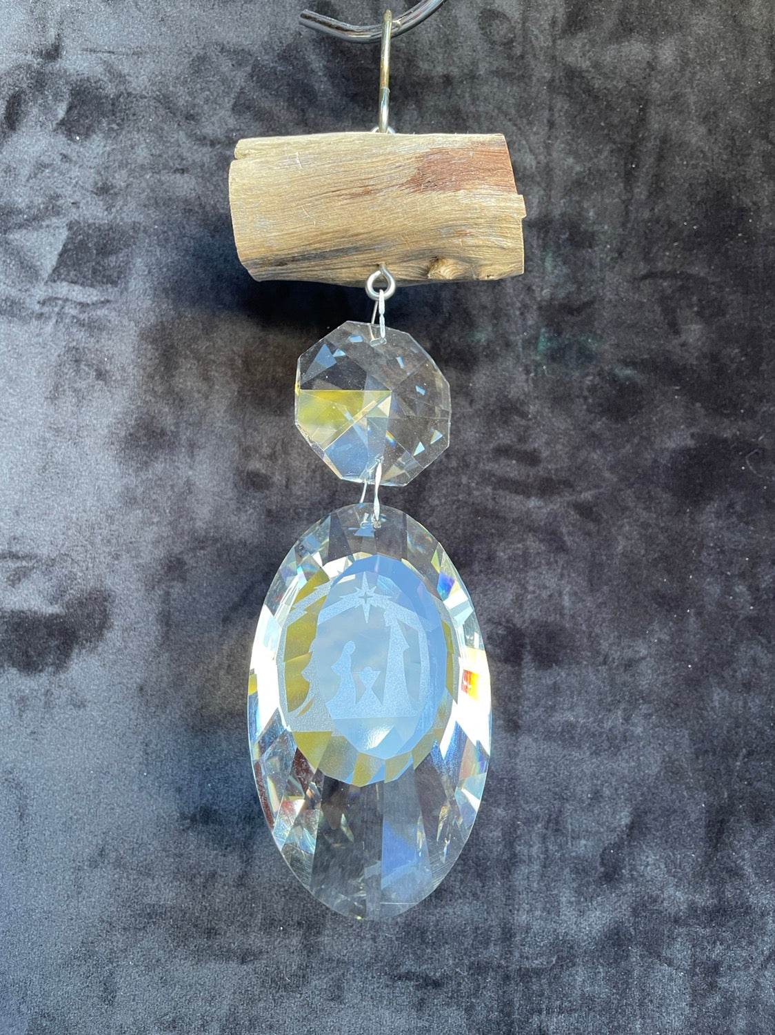 Dazzling Driftwood sun catcher handmade