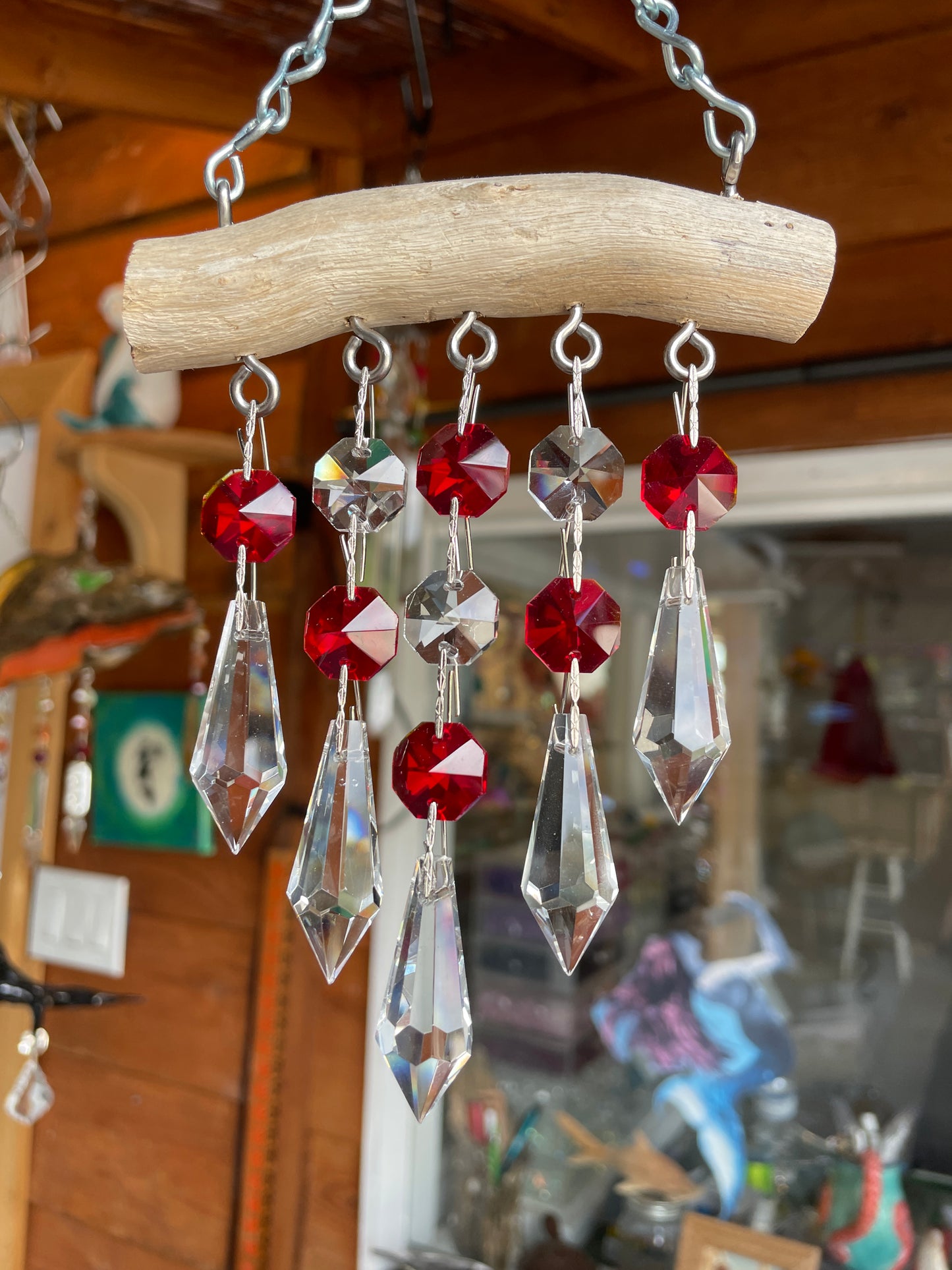 unique gifts dazzling driftwood sun catcher