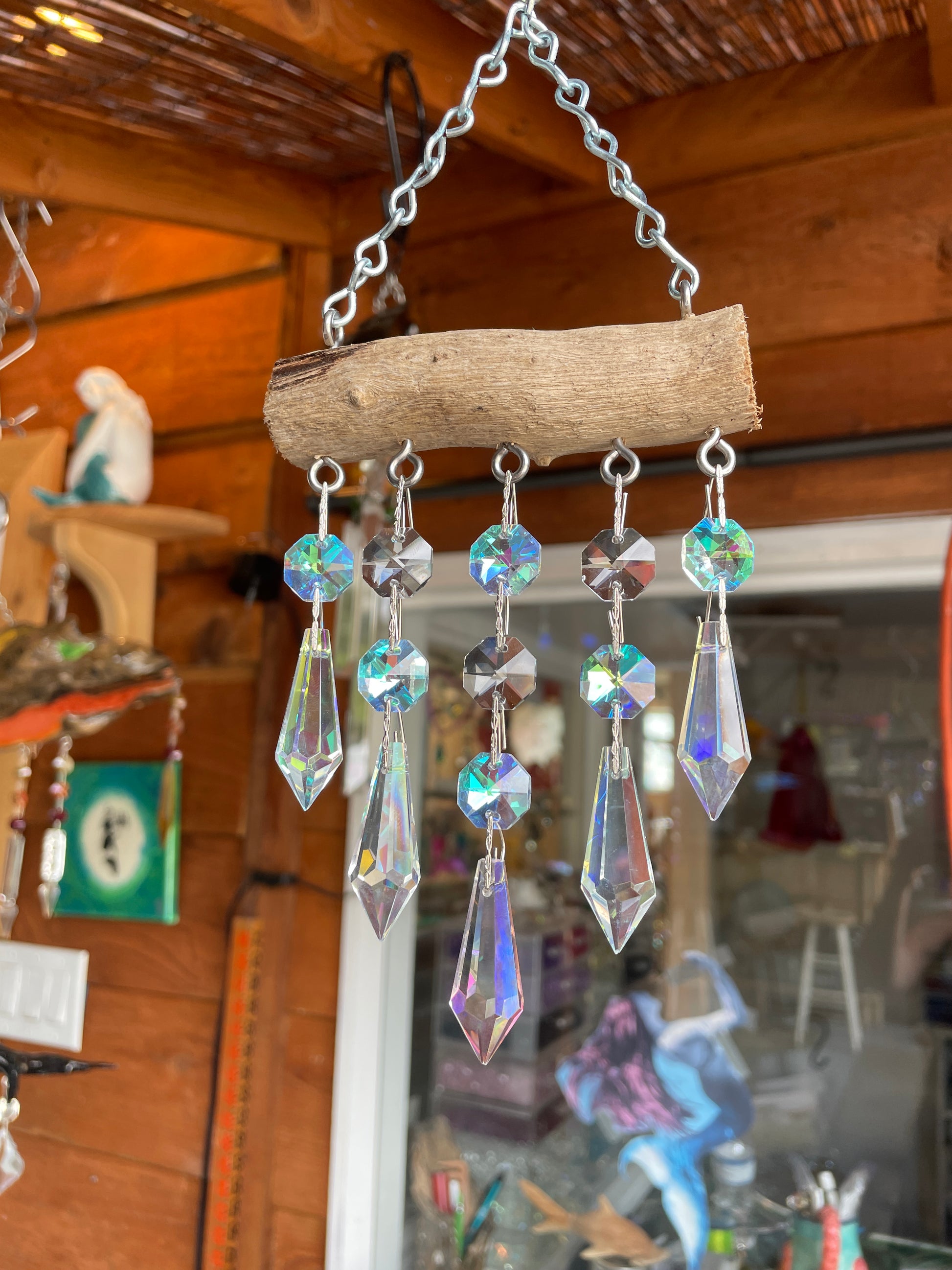 unique gifts dazzling driftwood chandelier crystal sun catcher