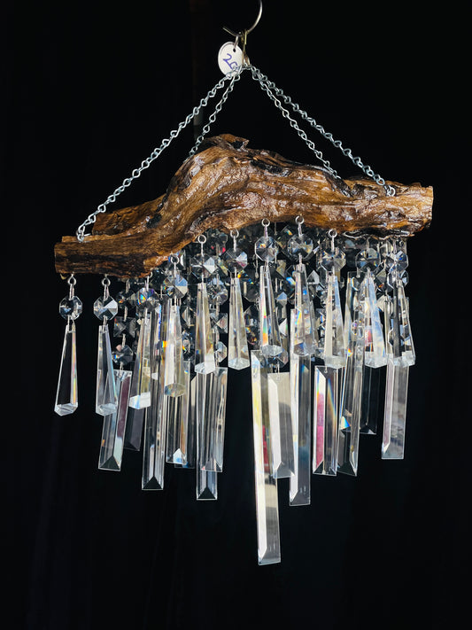 Dazzling Driftwood handmade windchime suncatcher Auburndale Florida